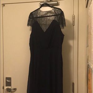 Asos brand navy dress.